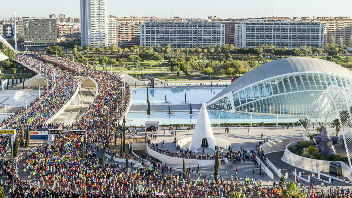 Entrega dorsales Maratón Valencia